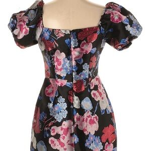 Lulu's Black Floral Dress
